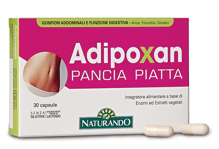 ADIPOXAN PANCIA PIATTA 30 CAPSULE - Fontenova srl
