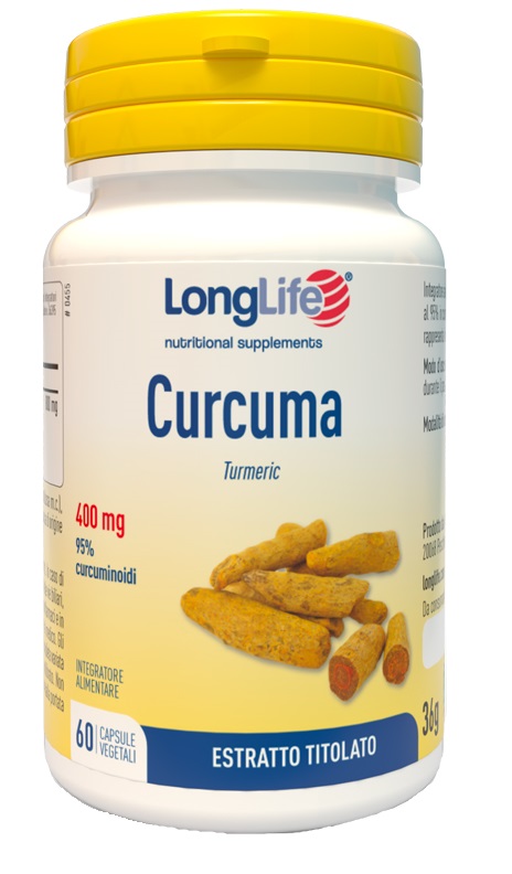 LONGLIFE CURCUMA 60 CAPSULE VEGETALI - Fontenova srl