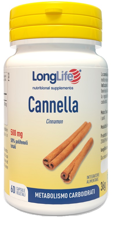 LONGLIFE CANNELLA 60 CAPSULE - Fontenova srl