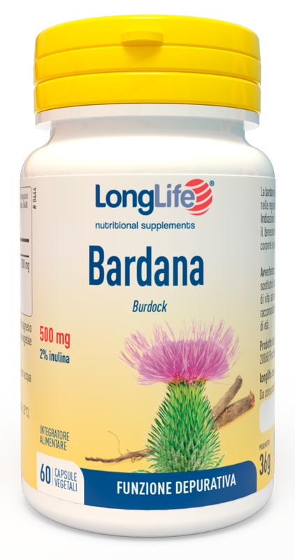 LONGLIFE BARDANA 60 CAPSULE VEGETALI - Fontenova srl