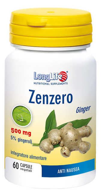 LONGLIFE ZENZERO 60 CAPSULE VEGETALI - Fontenova srl