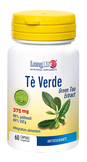 LONGLIFE TE' VERDE 60 CAPSULE VEGETALI - Fontenova srl