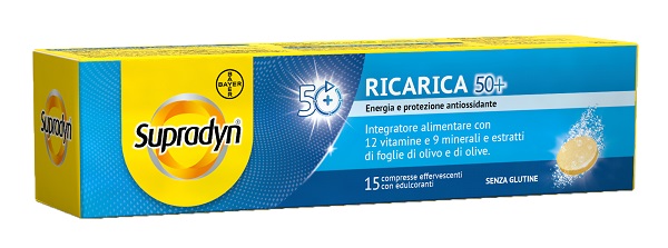 SUPRADYN RICARICA 50+ 15 COMPRESSE EFFERVESCENTI - Fontenova srl