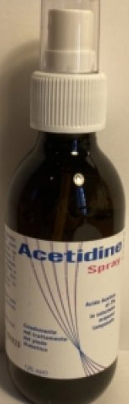 LOZIONE ALL'ACIDO ACETICO 2% IGIENIZZANTE ACETIDINE SPRAY DA125ML - Fontenova srl