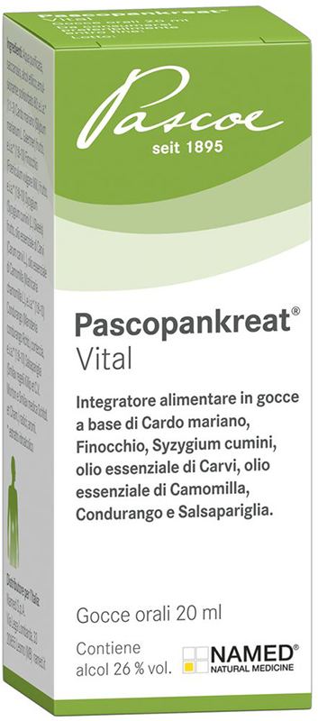 PASCOPANKREAT VITAL GOCCE 20 ML PASCOE - Fontenova srl