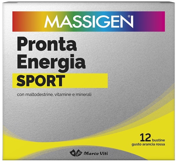 MASSIGEN SPORT PRONTA ENERGIA 12 BUSTINE - Fontenova srl