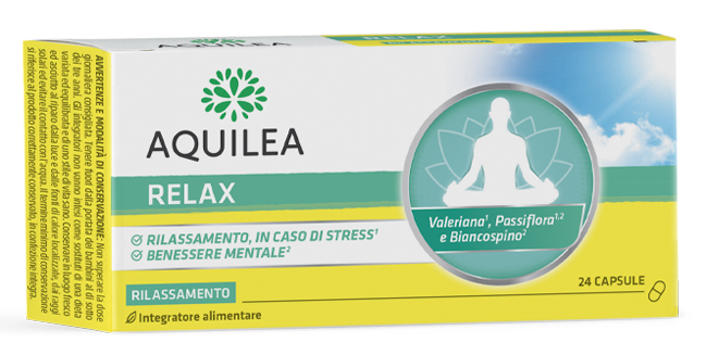 AQUILEA RELAX 24 CAPSULE VEGANE - Fontenova srl