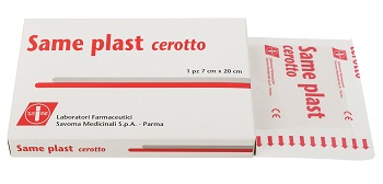 SAME PLAST CEROTTO IN SILICONE MEDICALE PER CICATRICI 7X20 CM - Fontenova srl