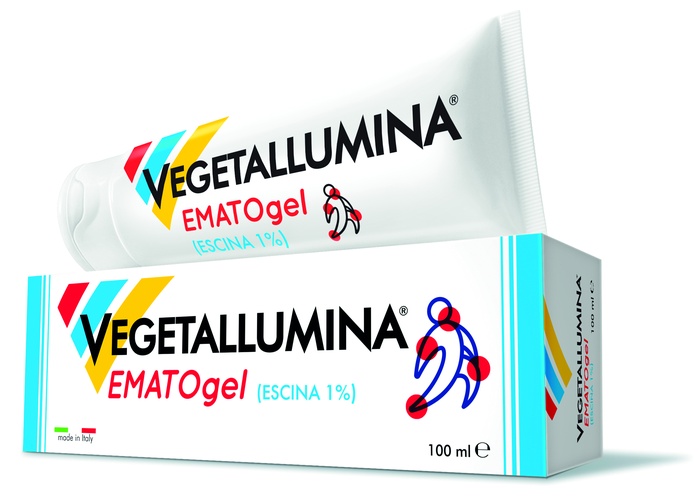VEGETALLUMINA EMATOGEL ESCINA 1% 100 ML - Fontenova srl