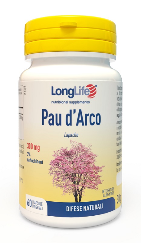 LONGLIFE PAU D'ARCO 60 CAPSULE VEGETALI - Fontenova srl