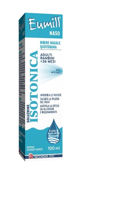 EUMILL NASO SPRAY SOLUZIONE ISOTONICA 100 ML - Fontenova srl