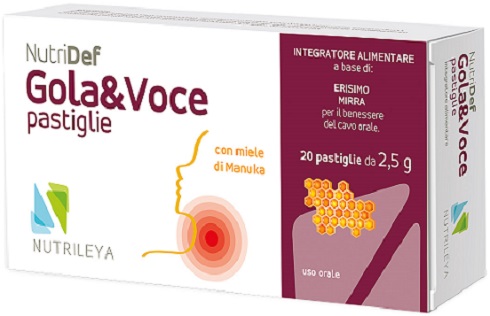 NUTRIDEF GOLA & VOCE MIELE 20 PASTIGLIE - Fontenova srl