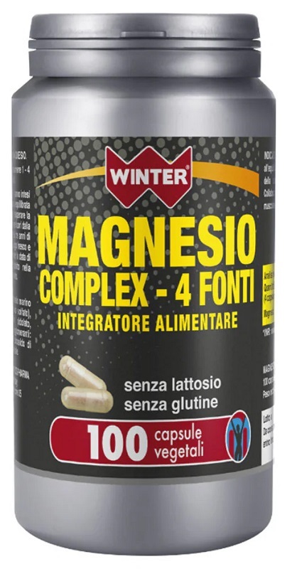 WINTER MAGNESIO COMPLEX 4 FONTI 100 CAPSULE VEGETALI - Fontenova srl