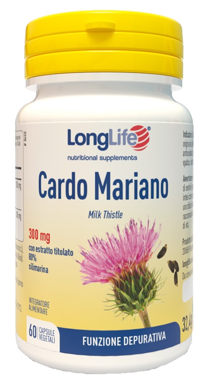 LONGLIFE CARDO MARIANO 60 CAPSULE VEGETALI - Fontenova srl