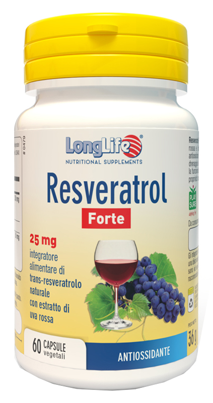 LONGLIFE RESVERATROL FORTE 60 CAPSULE - Fontenova srl