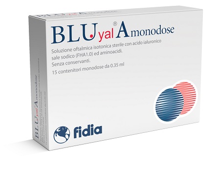BLU YAL A MONODOSE GOCCE OCULARI 15 FLACONCINI 0,35 ML - Fontenova srl