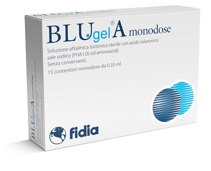 BLU GEL A MONODOSE GOCCE OCULARI 15 CONTENITORI MONODOSE - Fontenova srl