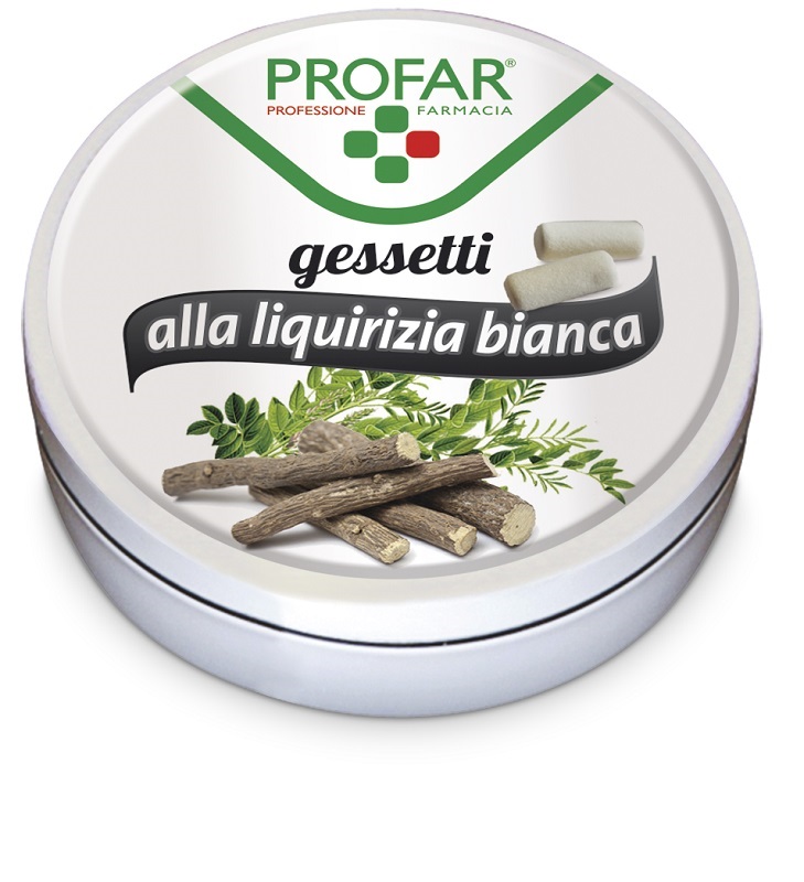 PROFAR GESSETTI LIQUIRIZIA BIANCHI 40 G - Fontenova srl
