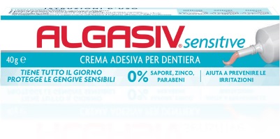 ALGASIV SENSITIVE CREMA ADESIVA PER PROTESI 40 G - Fontenova srl