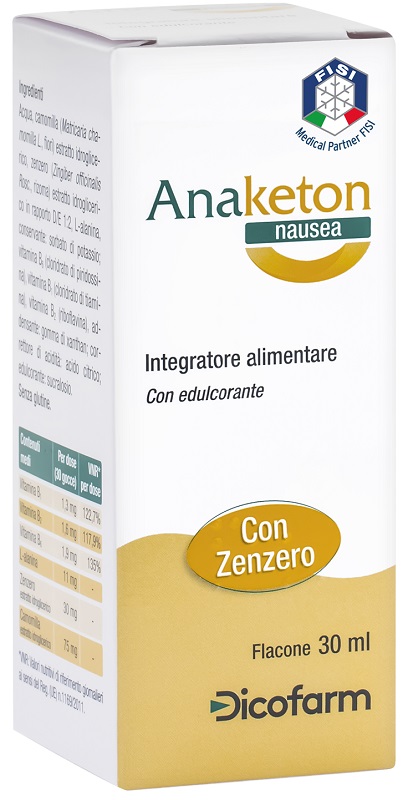 ANAKETON NAUSEA 30 ML - Fontenova srl