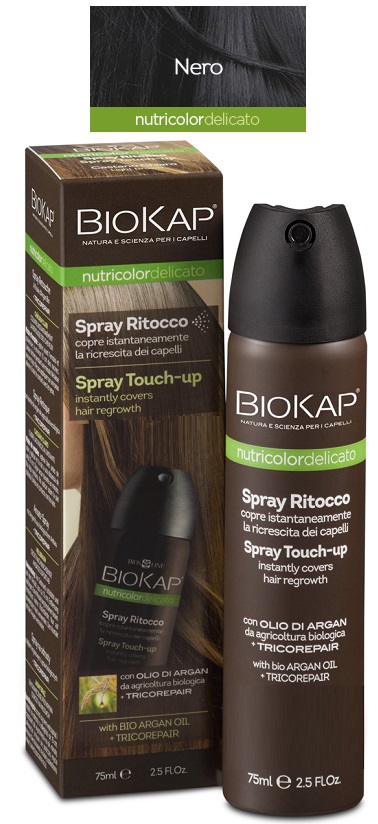 BIOS LINE BIOKAP NUTRICDEL SPRAY RITOCCO NERO 75 ML - Fontenova srl
