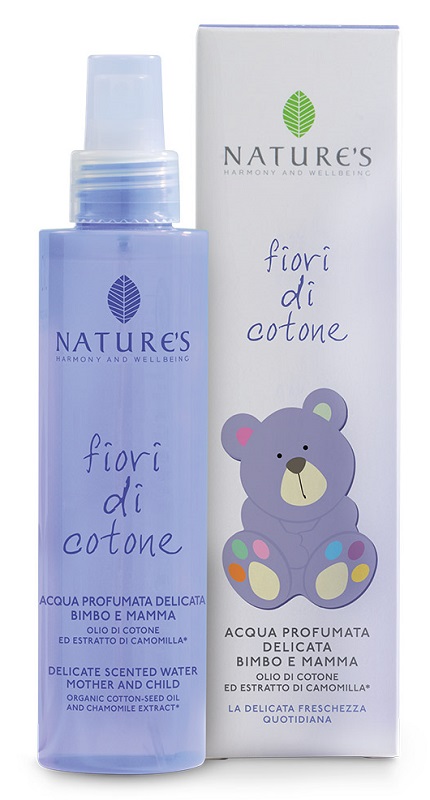 NATURE'S FIORI DI COTONE ACQUA PROFUMATA DELICATA BIMBO E MAMMA 150 ML - Fontenova srl