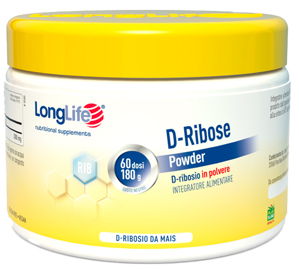 LONGLIFE D-RIBOSE POWDER 180 G - Fontenova srl