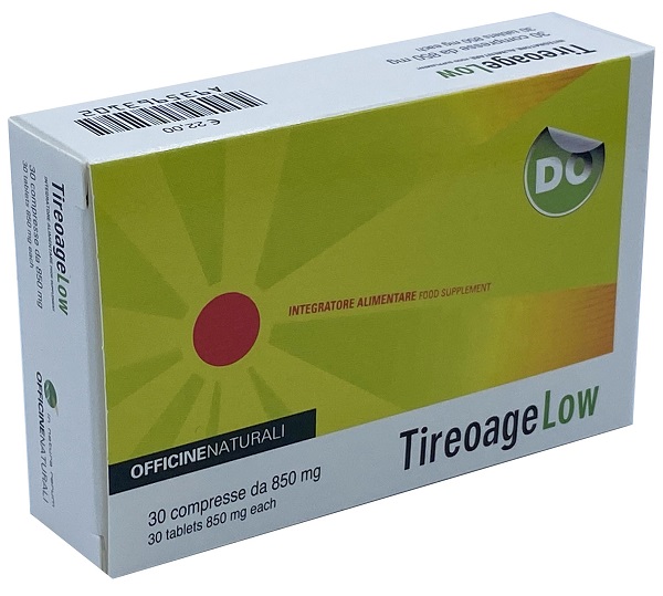 TIREOAGE LOW 30 COMPRESSE 850 MG - Fontenova srl