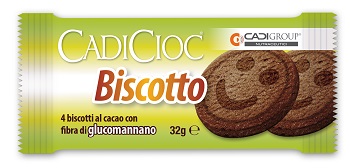 CADICIOC BISCOTTO CACAO 4 PEZZI 8 G - Fontenova srl