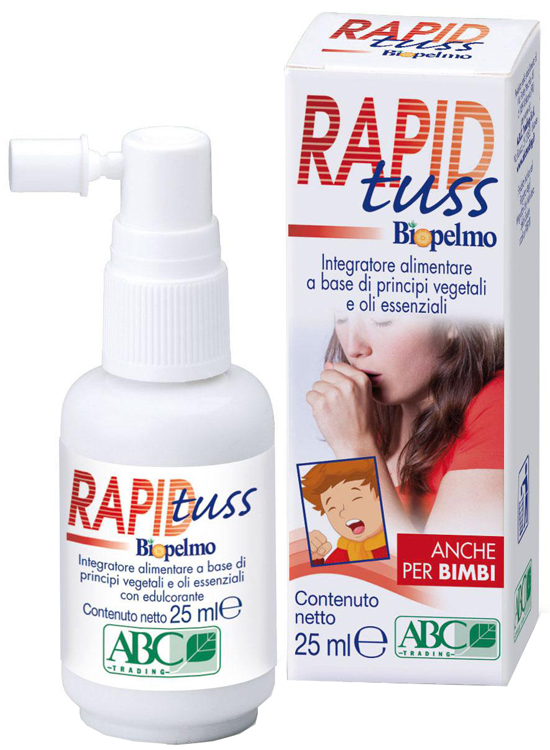 BIOPELMO RAPID TUSS SPRAY 25 ML - Fontenova srl
