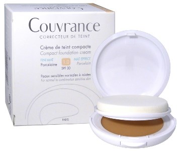 EAU THERMALE AVENE COUVRANCE CREMA COMPATTA COLORATA NF OIL FREE PORCELLANA 9,5 G - Fontenova srl