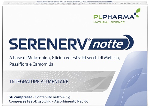 SERENERV NOTTE 30 COMPRESSE - Fontenova srl