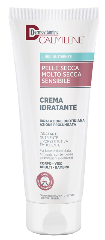 DERMOVITAMINA CALMILENE CREMA IDRATANTE PER PELLE SECCA, MOLTO SECCA E SENSIBILE 250 ML - Fontenova srl