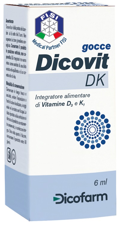 DICOVIT DK GOCCE 6 ML - Fontenova srl
