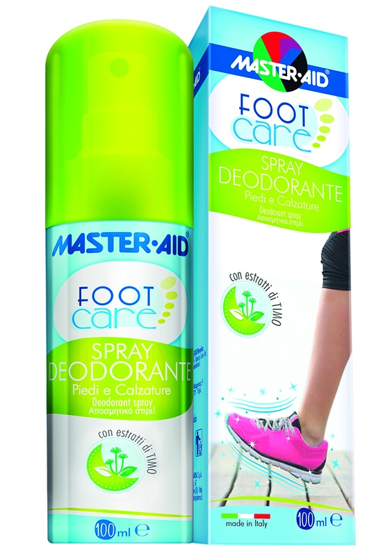 MASTER-AID FOOT CARE SPRAY DEODORANTE 100 ML - Fontenova srl