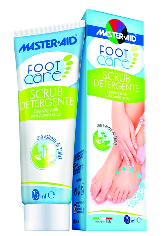 MASTER-AID FOOTCARE DETERGENTE SCRUB PER PIEDI 75 ML L4 - Fontenova srl