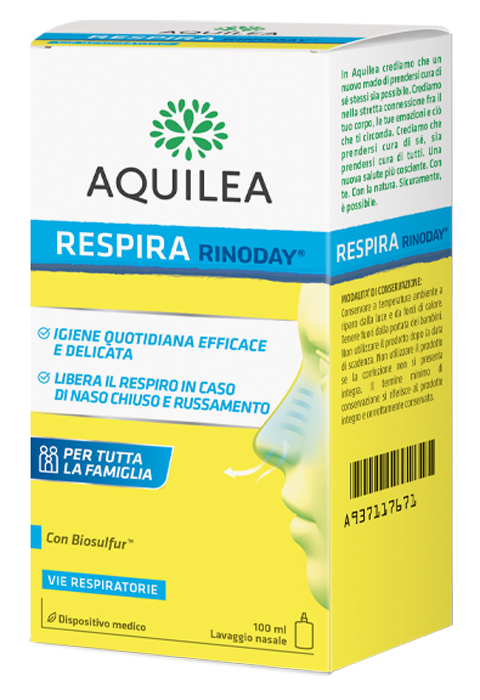 AQUILEA RESPIRA RINODAY 100 ML - Fontenova srl