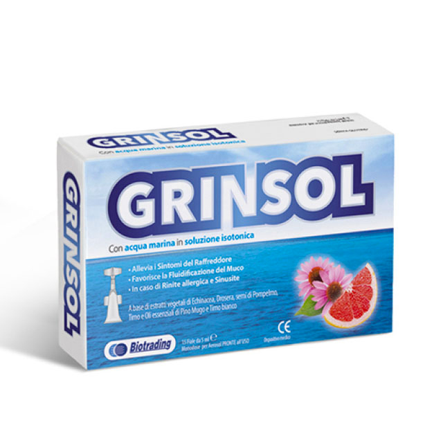 GRINSOL 15 FIALE X 5 ML - Fontenova srl
