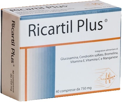 RICARTIL PLUS 40 COMPRESSE - Fontenova srl