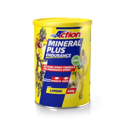 PROACTION MINERAL PLUS ENERGETICO E SALINO ISOTONICO AL LIMONE 450 G - Fontenova srl