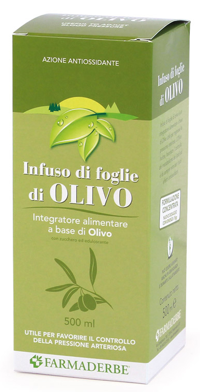 OLIVO INFUSO FOGLIE 500 ML - Fontenova srl
