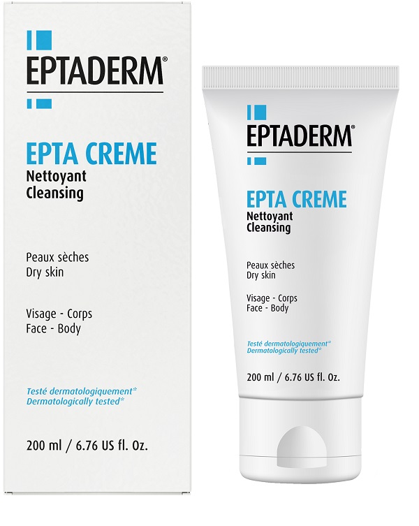 EPTADERM EPTA CREME DETERGENTE PELLI SECCHE VISO CORPO 200 ML - Fontenova srl