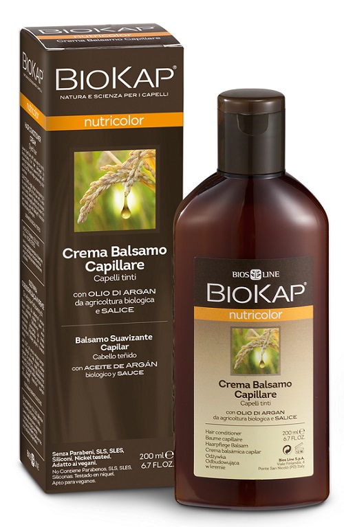 BIOKAP NUTRICOLOR CREMA BALSAMO CAPILLARE 200 ML - Fontenova srl