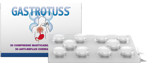 GASTROTUSS ANTIREFLUSSO 30 COMPRESSE MASTICABILI - Fontenova srl