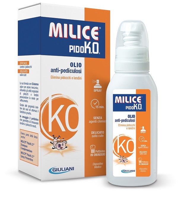 MILICE PIDOKO OLIO ANTIPEDICULOSI 75ML - Fontenova srl