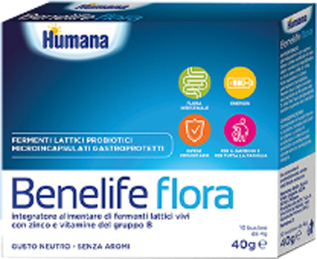 BENELIFE FLORA 10 BUSTINE DA 4 G - Fontenova srl