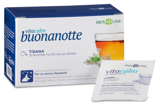 VITACALM BUONANOTTE TISANA 20 BUSTINE - Fontenova srl