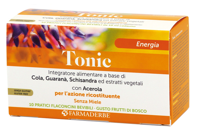 TONIC 10 FLACONCINI DA 10 ML SENZA MIELE - Fontenova srl