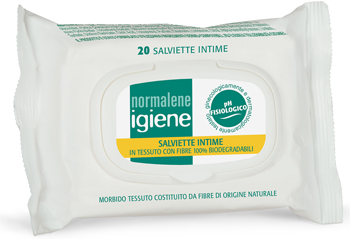 NORMALENE IGIENE SALVIETTE INTIME 20 PEZZI - Fontenova srl
