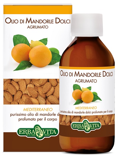 OLIO MANDORLE AGRUMATO 250 ML - Fontenova srl